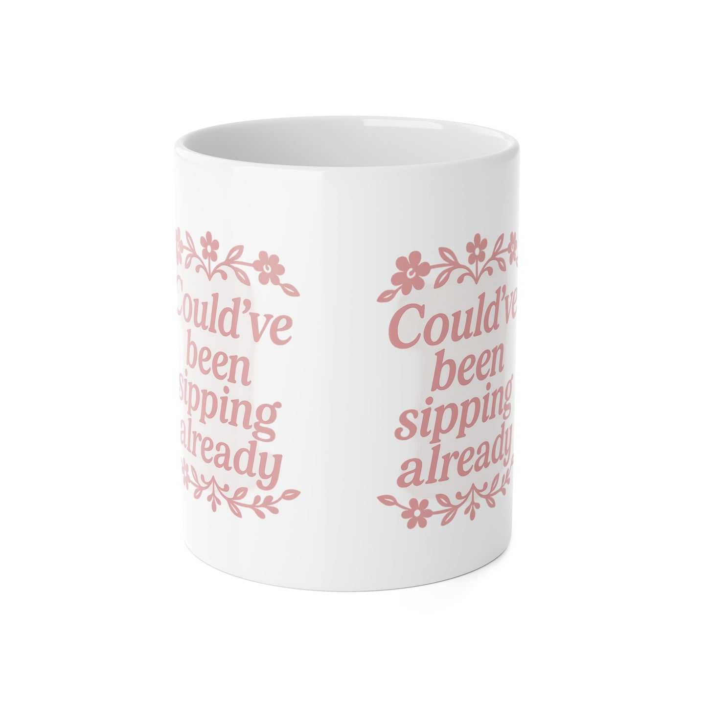 Tea before Talk Mug, 11oz