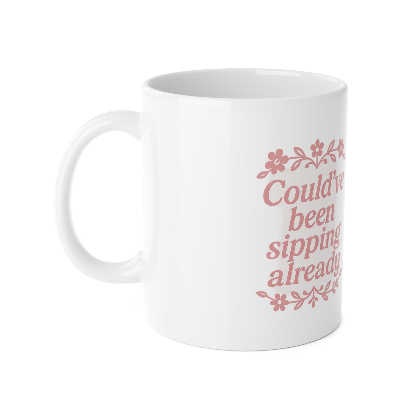 Tea before Talk Mug, 11oz